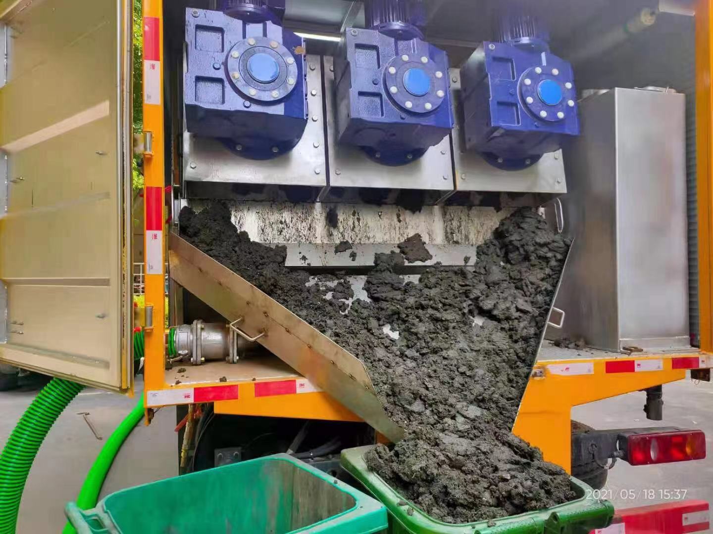 南康化粪池清掏城市维护站-泥浆净化干湿分离处理